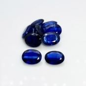 57.7 Cts. Kyanite 9X13-10X13mm Faceted Oval Shape A+ Grade Gemstones Parcel - Total 9 Pc.
