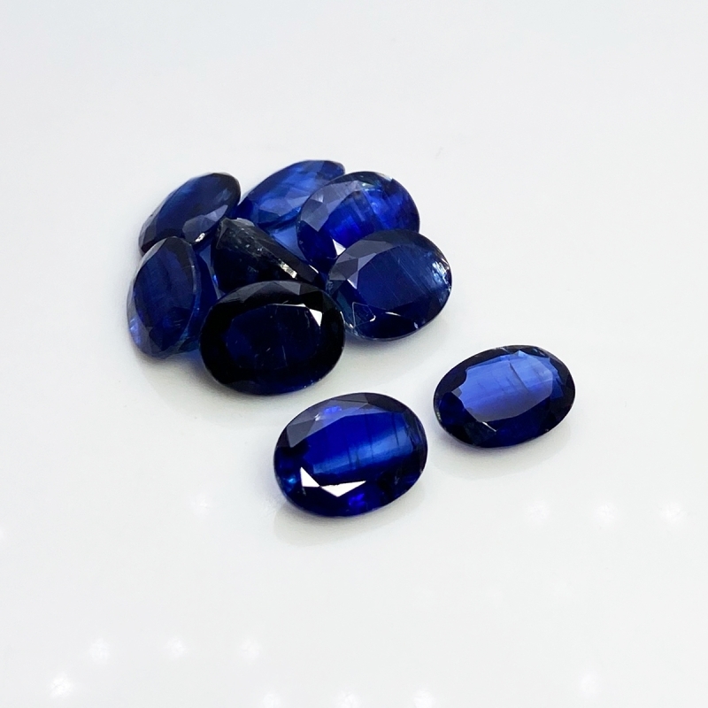 Kyanite 9X13-10X13mm Faceted Oval A+ Gemstones Parcel - 170928