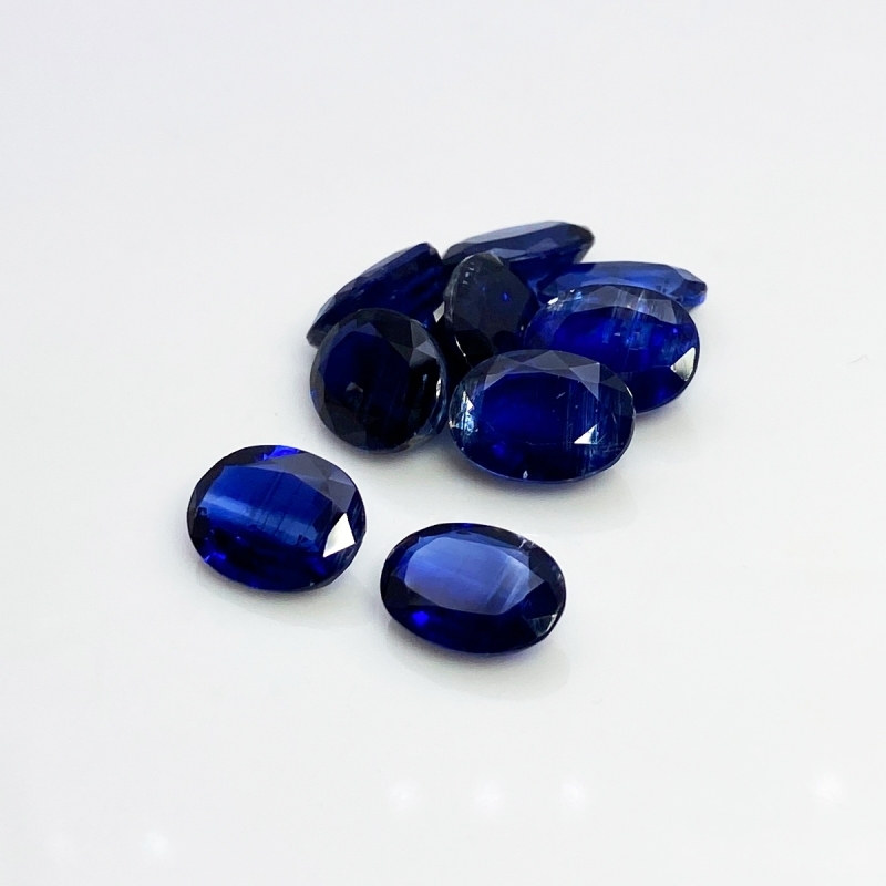 Kyanite 9X13-10X13mm Faceted Oval A+ Gemstones Parcel - 170928