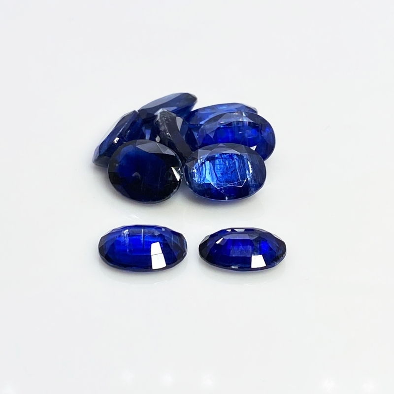 Kyanite 9X13-10X13mm Faceted Oval A+ Gemstones Parcel - 170928