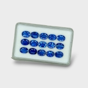 Kyanite 8x6mm Faceted Oval AAA Gemstones Parcel - 170830