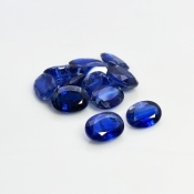 Kyanite 8X11-10X12mm Faceted Oval A+ Gemstones Parcel - 170917