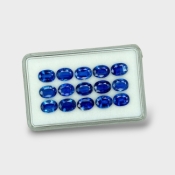 Kyanite 8x6mm Faceted Oval AAA Gemstones Parcel - 170840