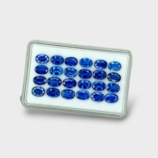 Kyanite 7x5mm Faceted Oval AAA Gemstones Parcel - 170819