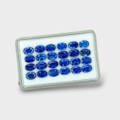 Kyanite 7x5mm Faceted Oval AAA Gemstones Parcel - 170819