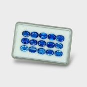 Kyanite 8x6mm Faceted Oval AAA Gemstones Parcel - 170823