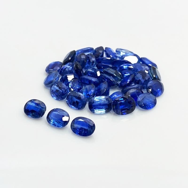Kyanite 8X6mm Faceted Oval A+ Gemstones Parcel - 170880
