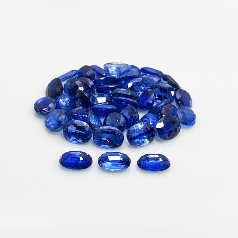 Kyanite 8X6mm Faceted Oval A+ Gemstones Parcel - 170880