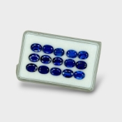 Kyanite 8x6mm Faceted Oval AAA Gemstones Parcel - 170829