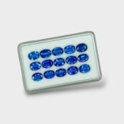 Kyanite 8x6mm Faceted Oval AAA Gemstones Parcel - 170825