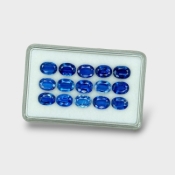 Kyanite 8x6mm Faceted Oval AAA Gemstones Parcel - 170843