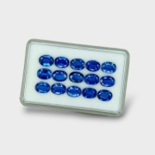 Kyanite 8x6mm Faceted Oval AAA Gemstones Parcel - 170827