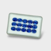 Kyanite 8x6mm Faceted Oval AAA Gemstones Parcel - 170828