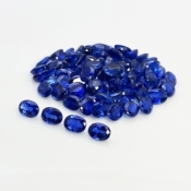 Kyanite 7x5mm Faceted Oval A+ Gemstones Parcel - 170867