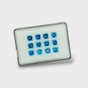 Swiss Blue Topaz 8mm Step Cut Square AAA Gemstones Parcel - 180080