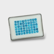 Swiss Blue Topaz 5mm Step Cut Square AAA Gemstones Parcel - 180082