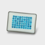 Swiss Blue Topaz 5mm Step Cut Square AAA Gemstones Parcel - 180082