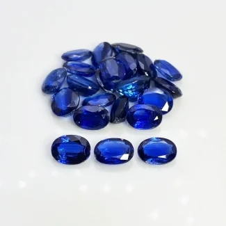 64.9 Cts. Kyanite 6X10-8X10mm Faceted Oval Shape AA Grade Gemstones Parcel - Total 22 Pc.