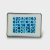 52.75 Cts. Swiss Blue Topaz 7x5mm Step Cut Octagon Shape AAA Grade Gemstones Parcel - Total 45 Pc.