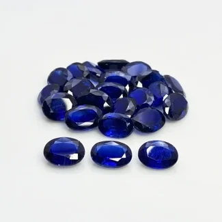 67.2 Cts. Kyanite 6X9-8X10mm Faceted Oval Shape AA+ Grade Gemstones Parcel - Total 23 Pc.