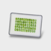 Peridot 6x4mm Faceted Cushion AA+ Gemstones Parcel - 180178