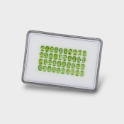 Peridot 6x4mm Faceted Cushion AA Gemstones Parcel - 180181