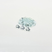 Aquamarine 5x4mm Faceted Oval A Gemstones Parcel - 180049
