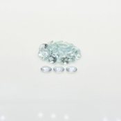 Aquamarine 5x4mm Faceted Oval A Gemstones Parcel - 180049