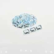 Aquamarine 7x5mm Step Cut Octagon A+ Gemstones Parcel - 180029