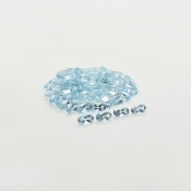 Aquamarine 5x3mm Faceted Oval A+ Gemstones Parcel - 180018