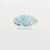 Aquamarine 5x3mm Faceted Oval A+ Gemstones Parcel - 180019