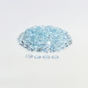Aquamarine 5x3mm Faceted Oval A+ Gemstones Parcel - 180015