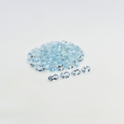 Aquamarine 5x3mm Faceted Oval A+ Gemstones Parcel - 180013