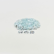 16.66 Cts. Aquamarine 5x3mm Faceted Oval Shape A Grade Gemstones Parcel - Total 82 Pcs.