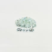 7.36 Cts. Aquamarine 5x3mm Faceted Oval Shape A Grade Gemstones Parcel - Total 34 Pcs.