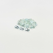 Aquamarine 5x3mm Faceted Oval A Gemstones Parcel - 180021