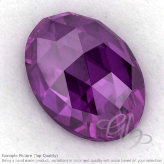 African Amethyst Oval Shape Calibrated Cabochons