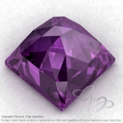 African Amethyst Square Shape Calibrated Cabochons
