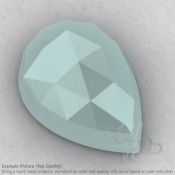Aqua Chalcedony Pear Shape Calibrated Cabochons
