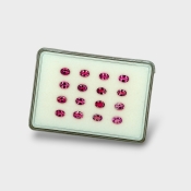 Pink Tourmaline 7x5mm Faceted Oval AA Gemstones Parcel - 170158