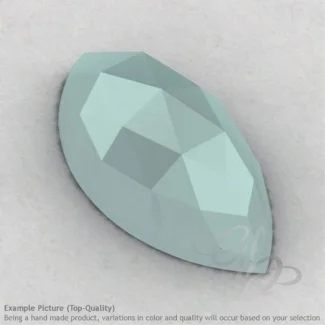 Aqua Chalcedony Marquise Shape Calibrated Cabochons
