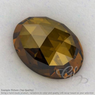 Beer Quartz Oval Shape Calibrated Cabochons