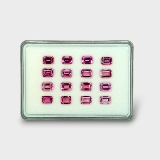 Pink Tourmaline 8x6mm Step Cut Octagon AA+ Gemstones Parcel - 170223