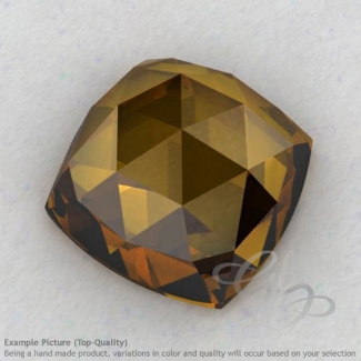 Beer Quartz Square Cushion Shape Calibrated Cabochons