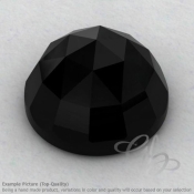 Black Onyx Round Shape Calibrated Cabochons