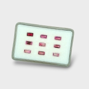 Pink Tourmaline 6x3mm Step Cut Baguette A+ Gemstones Parcel - 170226