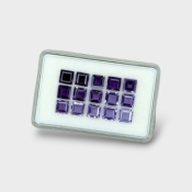 Iolite 6mm Step Cut Square AAA Gemstones Parcel - 180626