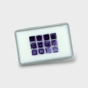 Iolite 6mm Step Cut Square AAA Gemstones Parcel - 180627