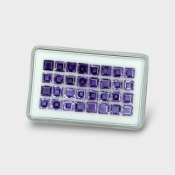 Iolite 5mm Step Cut Square AAA Gemstones Parcel - 180635