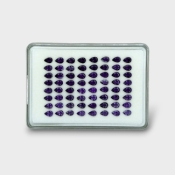 22.64 Cts. Iolite 6x4mm Faceted Pear Shape AAA Grade Gemstones Parcel - Total 64 Pc.